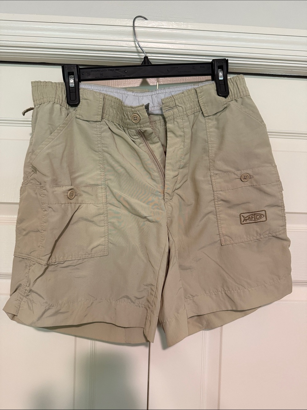 AFTCO Tan Men's Cargo Shorts